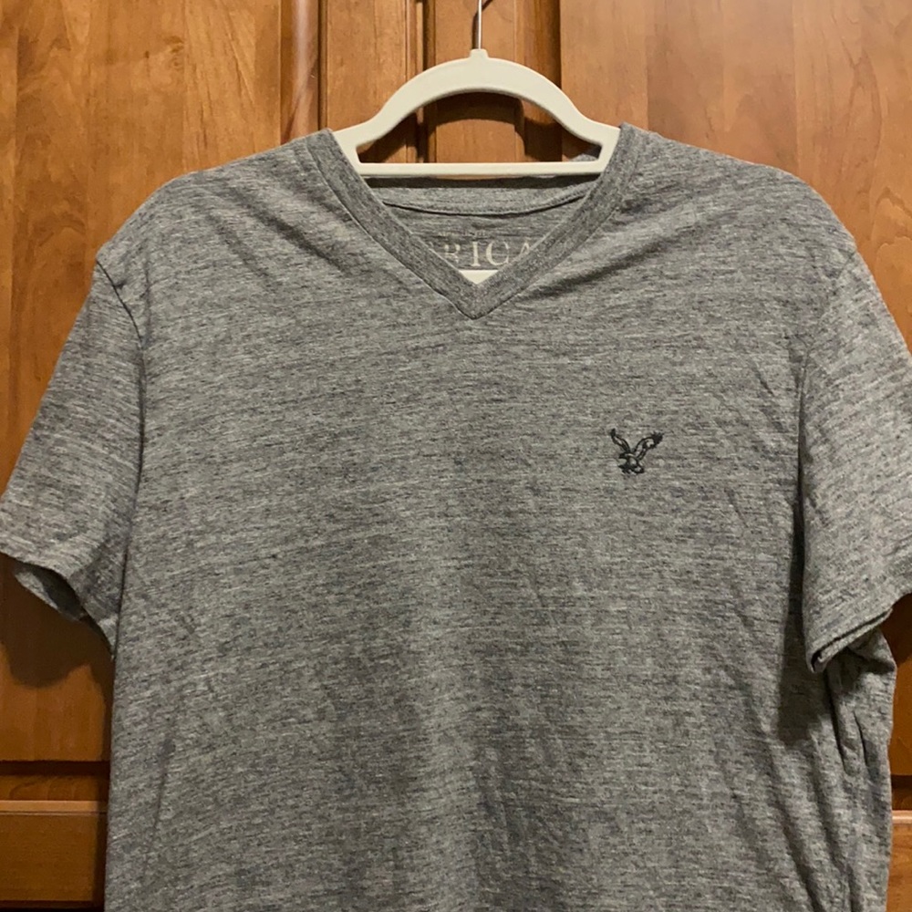 Gray Short Sleeve Tee Shirt